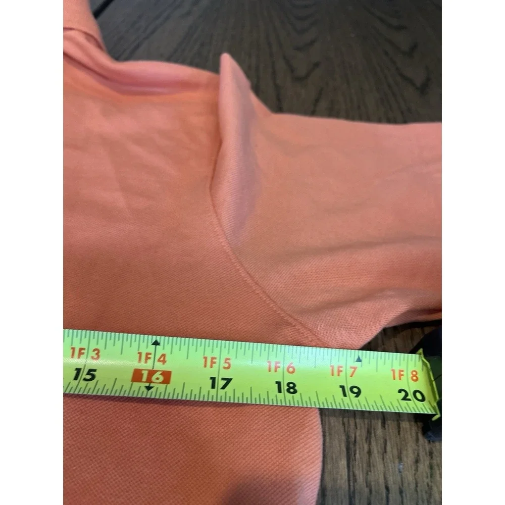 Columbia PFG Mens Performance Polo Shirt Orange Coral Color Sz XS Active Fit NWT